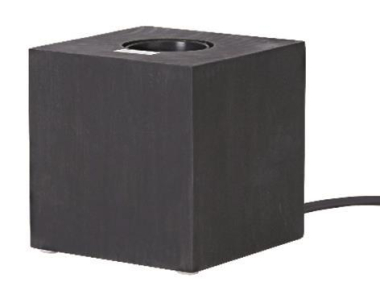 S&H Holz-Leuchte Würfel 90x90mm    88902 