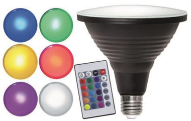 S&H LED PAR38 125x130mm E27 230V   88849 