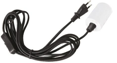 S&H Textilkabel 3,5m m.E27 Fassung 88893 