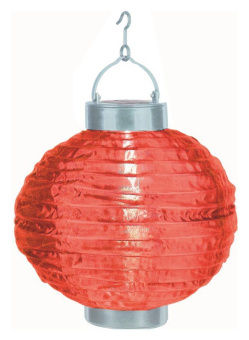 S&H LED-Solarlampion rot LED kalt  88759 