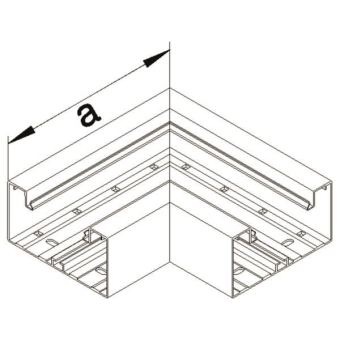 Hager Flachwinkel Grund-   BRA6513059016 