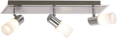 TRIO Wand-/Deckenl Alu geb.    821410305 