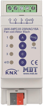 MDT AKK-04FC.03 Schaltaktor 4fach 2TE 
