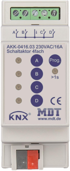 MDT AKK-0416.03 Schaltaktor 4fach 2TE 
