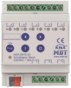 MDT AKK-0816.03 Schaltaktor 8fach 4TE 