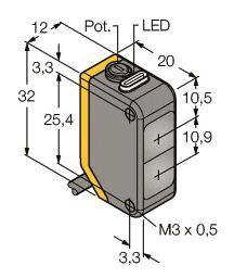 TURCK Q20PLP, Opto Sensor         Q20PLP 