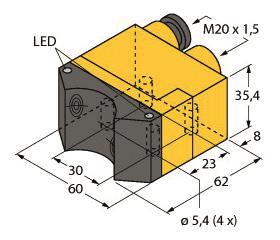 TURCK Induktiver      NI4-DSU35TC-2AD4X2 