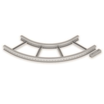 Flachbogen 90  halogenfrei grau 85x500 R 