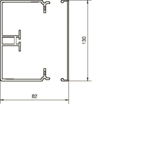 Hager Leitungsführungkanal FB80130070301 