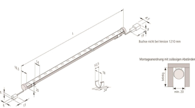 Hera LED Pipe 1210mm 30,0W   61001490403 