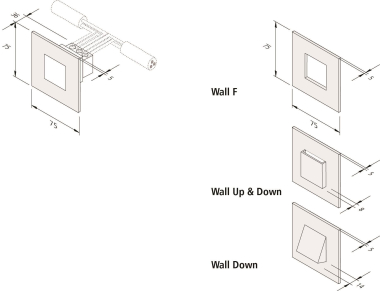 Hera LED Wandeinbauleuchte   20202722108 