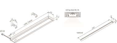 Hera LED Top-Stick FIR 900mm 61001425303 