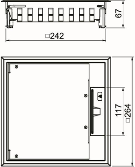 OBO GES9-3B U 7011 Geräteeinsatz 