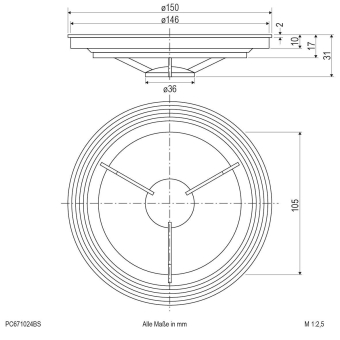 EVN Blendschutz für           PC671024BS 