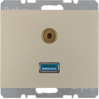 Berker USB/3,5mm Audio        3315397004 