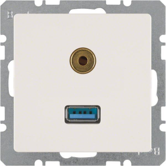 Berker USB/3,5mm Audio        3315396089 