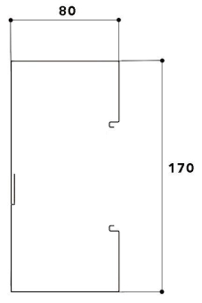GGK 11762 Brüstungskanal-Unterteil BRS 
