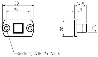Rademacher 4010-S Adapter Small 10er 