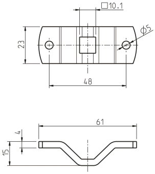 Rademacher 4010-03 Antriebslager 23mm 