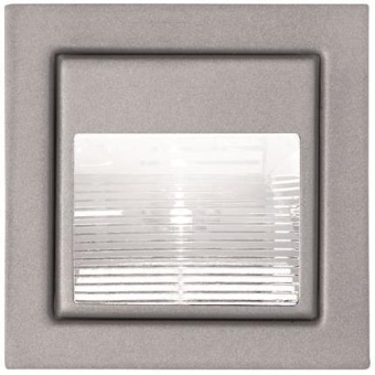 BRUM Wandeinbauleuchte alu-matt  P3729WW 