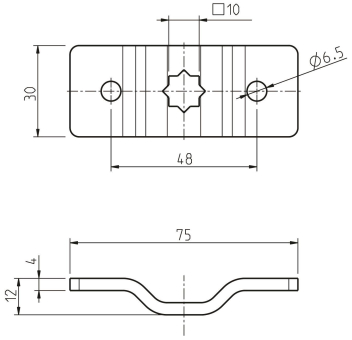 Rademacher 4010-02 Antriebslager 30mm 