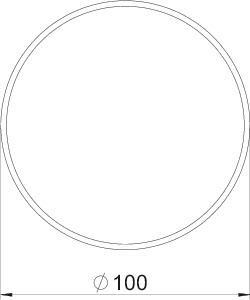 OBO RD2 TUK2 Runddichtung f.Tubus EPDM 