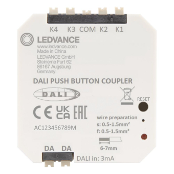 Ledvance PUSHBUTTON COUPLER DALI-2 