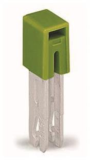 WAGO 280-422 Brücker,isoliert,gelbgrün 