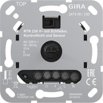 GIRA 247400 Raumtemperaturregler 230V 
