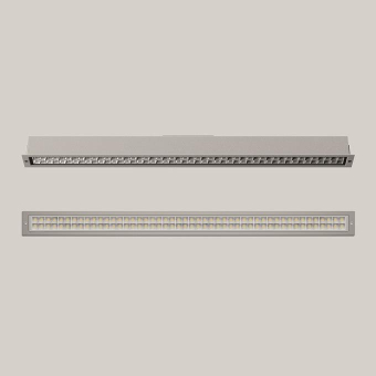 BEGA E-Einbauleuchte silber     24301AK4 