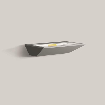BEGA Wandfluter silber 3000K    24361AK3 