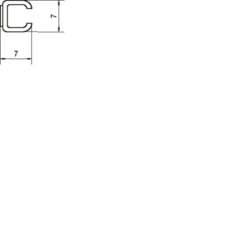 Hager Leitungsführungskanal    M1648TRAN 