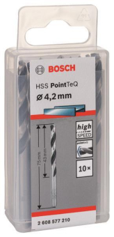 Bosch 10Metallspiralbohrer    2608577210 