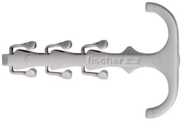 Fischer Zwillingsschelle Steckfix 058184 