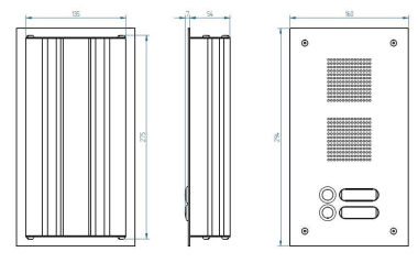 GRO Türstation EV1 silber     TS 787 1-2 