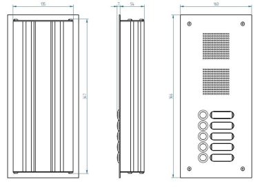 GRO Türstation EV1 TS 787 1-5 TS 787 1-5 