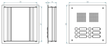 GRO Türstation V2A TS 788 2-3 TS 788 2-3 