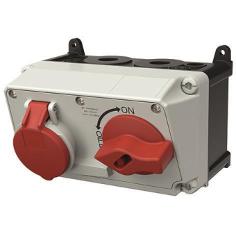 Mennekes 32A5P 6H400V Wanddose DUO  7616 