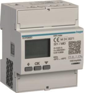 Hager Energiezähler 3phasig      ECR380D 