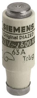 Siemens 5SD8010 DIAZED-Sicherungseinsatz 