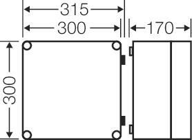 HENS Mi-Einzelleergehäuse Mi     Mi 9200 