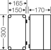 HENS Mi-Einzelleergehäuse Mi     Mi 9100 