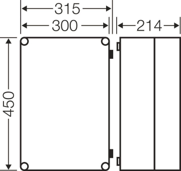 HENS Mi-Einzelleergehduse Mi     Mi 9310 
