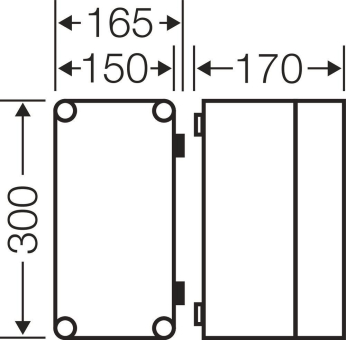 HENS Mi-Einzelleergehäuse Mi     Mi 9100 