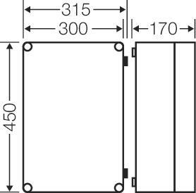 HENS Mi-Einzelleergehäuse Mi     Mi 9300 