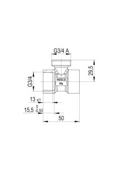 ALRE-IT T-Stück 3/4z T-     T-Stück 3/4" 