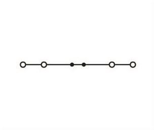 WAGO 2202-1401 4-Leiter-Durchgangsklemme 