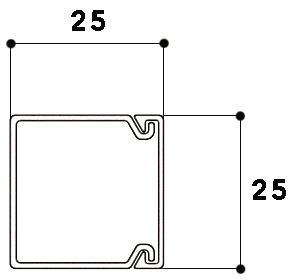 GGK Kanal LFG 25x25                 2816 