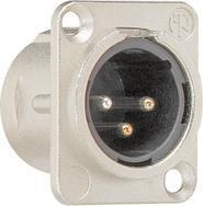 GIRA 003700 XLR D-Serie Flanschstecker 