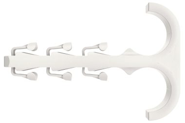 Fischer Zwillingsschelle Steckfix 048162 